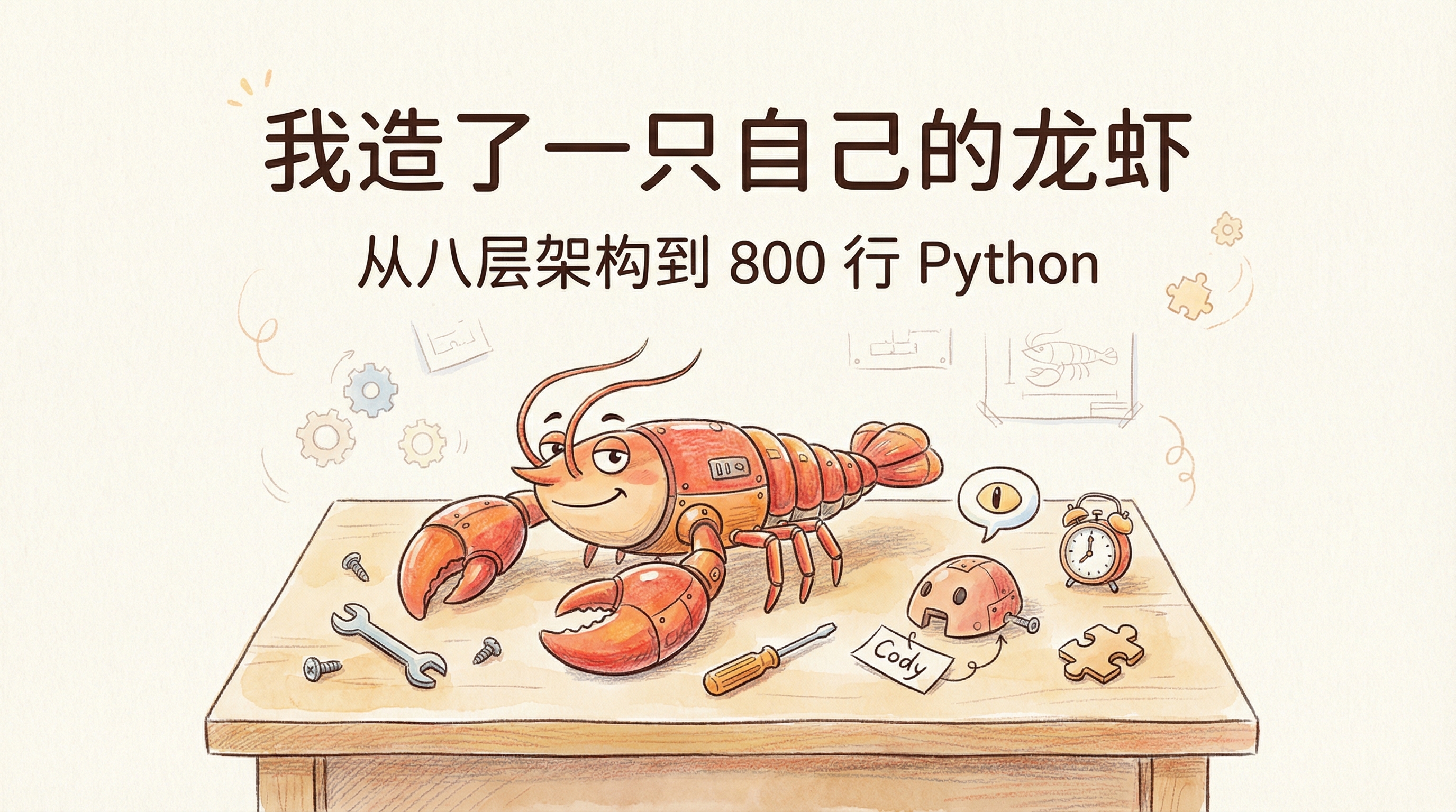 我造了一只自己的龙虾